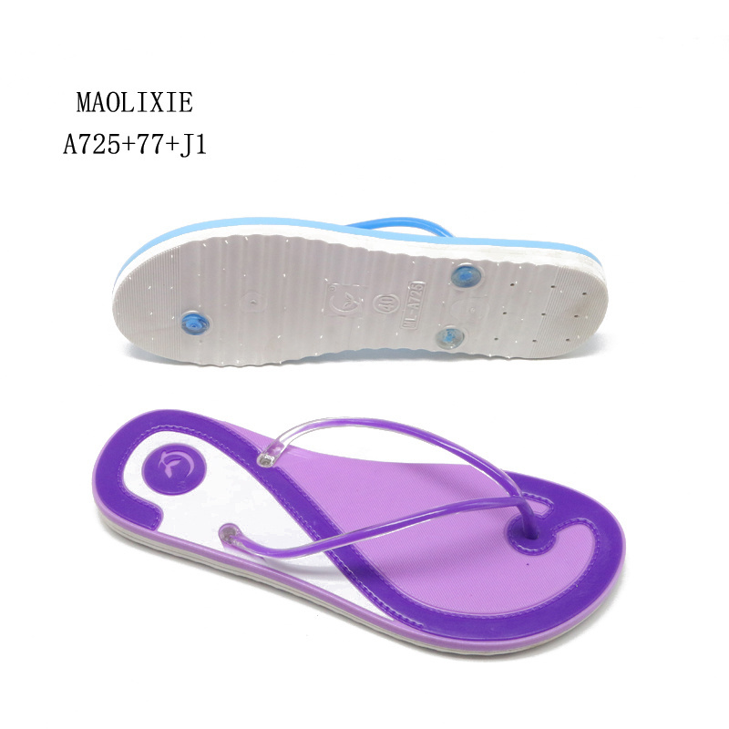 China manufacturer wholesale price plastic beach home ladies slippers woman flip flops