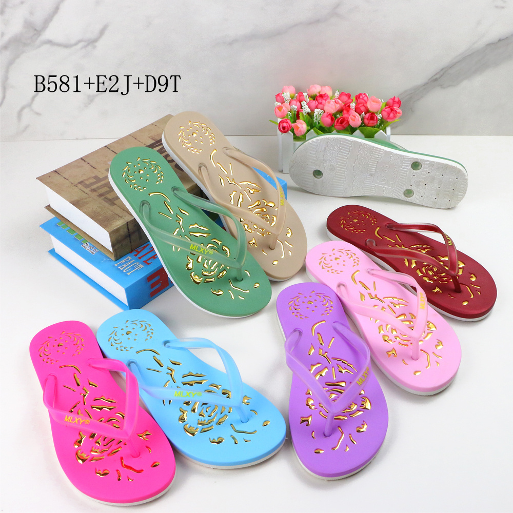 Summer Beach Flipflop Ladies Fashion Casual Flip-flops Bathroom Women Flip Flops Slippers