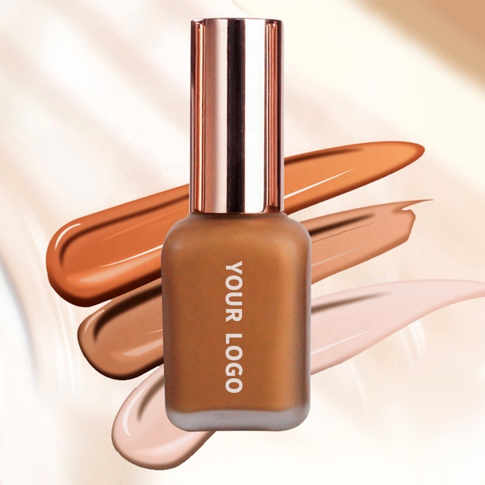 30ml Face Make Up Full Coverage Foundation Private Label 24hrs Long Lasting Waterproof SPF30 Liquid Foundation