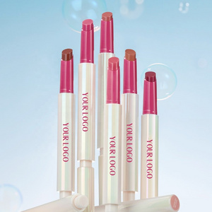 Oem Unique Glossy Pencil Lipstick Lip Stick Pigment Custom Logo Make Up Moisturizing Makeup Lipstick