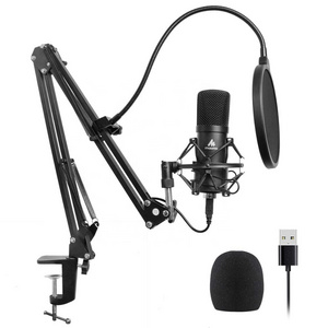 MAONO Professional Microphone Broadcast Usb Connection Studio Condenser Microphones Gaming Live Streaming PC Microphones