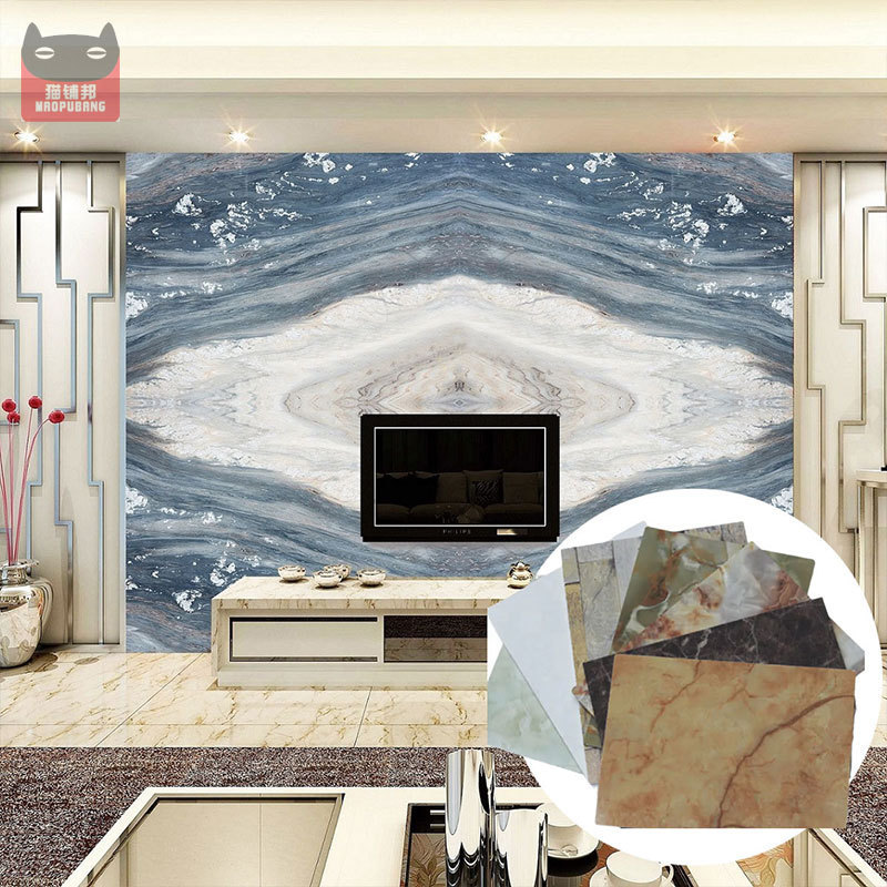 Wholesale China Decorative Wall Board Panel 3MM 3D PVC UV Marble Sheet Board for Interior wall