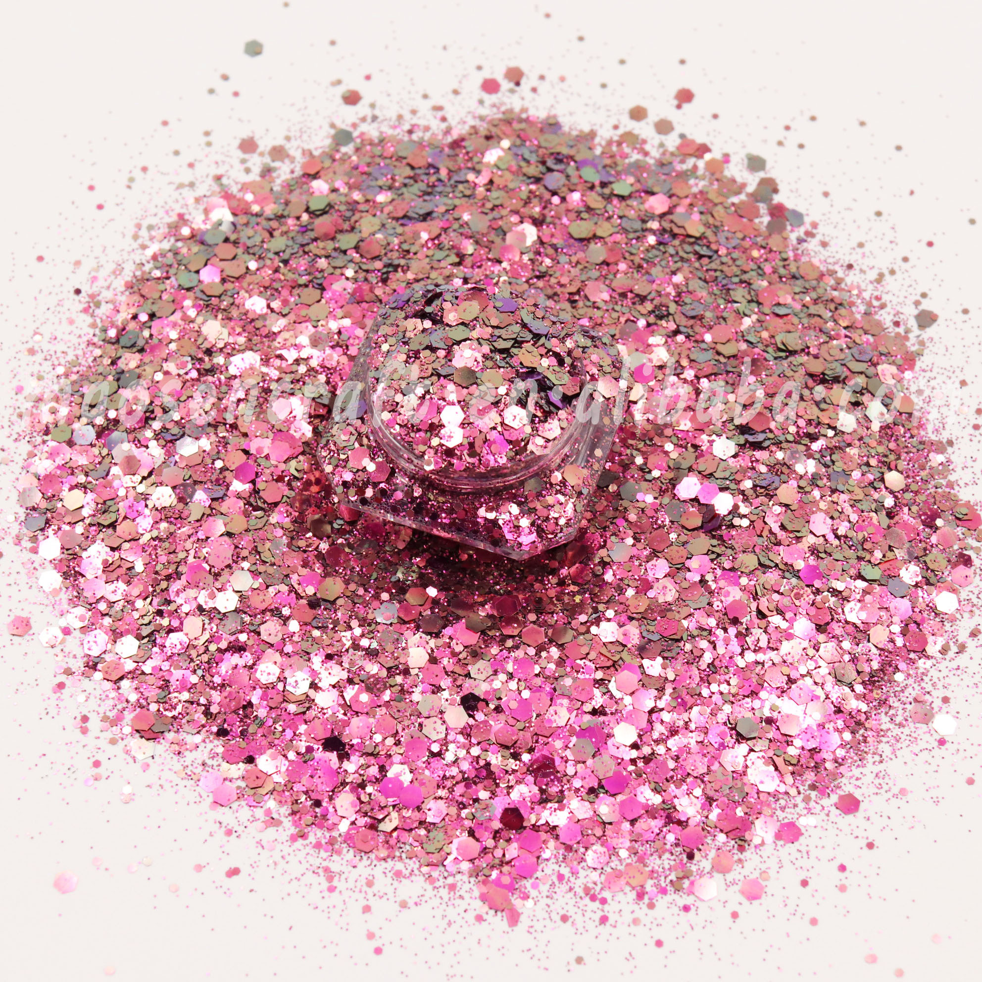 Popular Bulk Polyester Chameleon Chunky Glitter For Tumbler Crafts