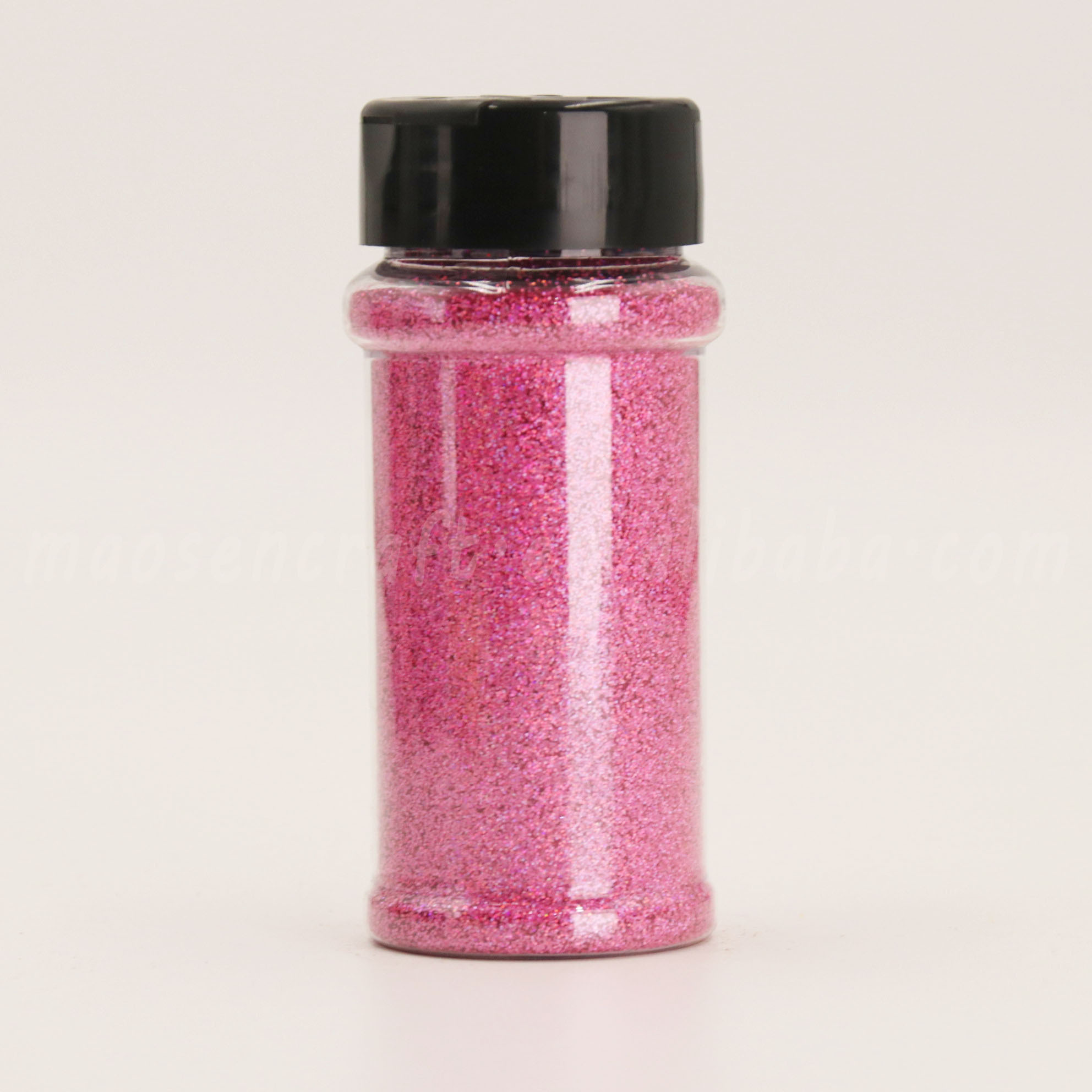 Wholesale Eco-friendly Polyester Rouge Pink Glitter For Cosmetic