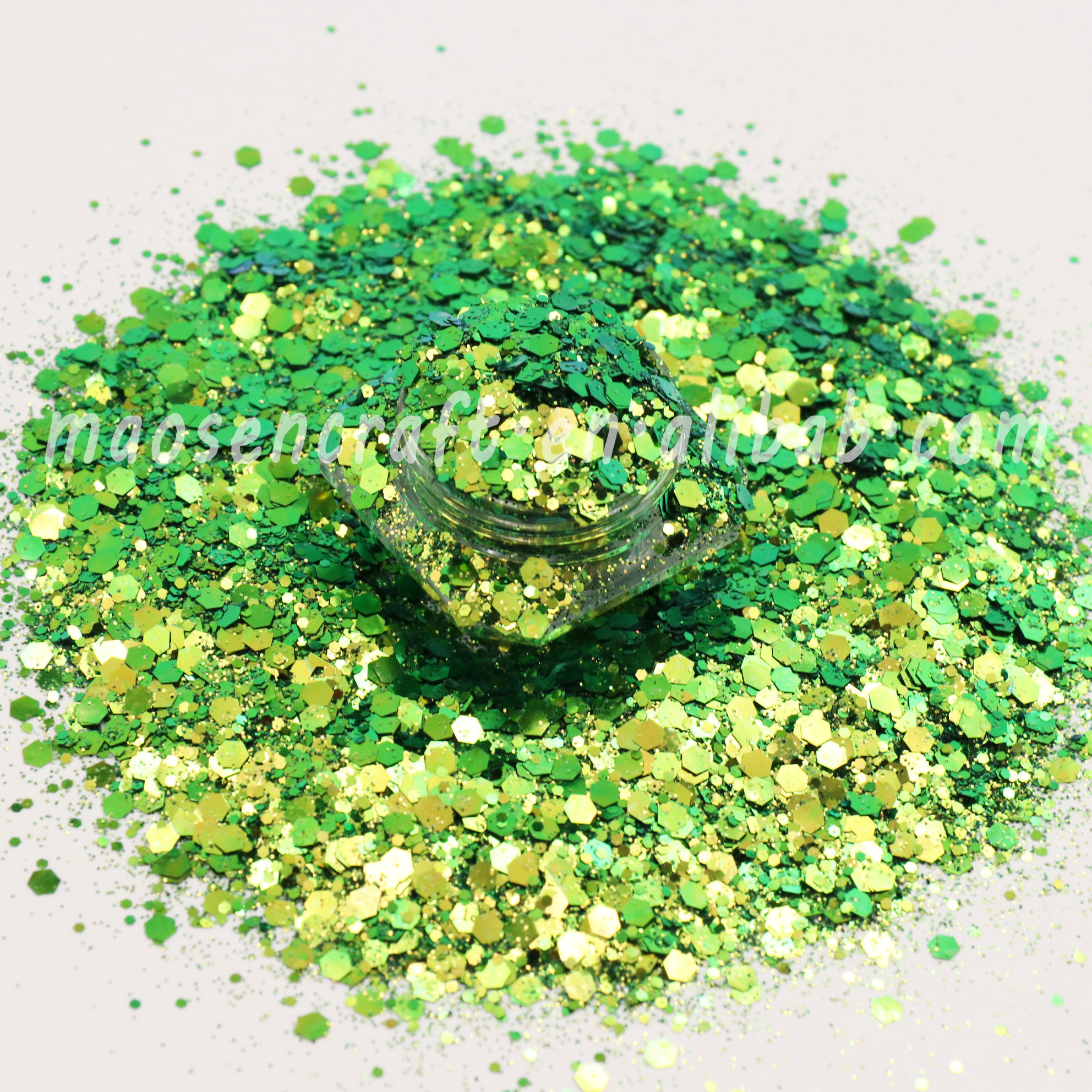 Popular Bulk Polyester Chameleon Chunky Glitter For Tumbler Crafts