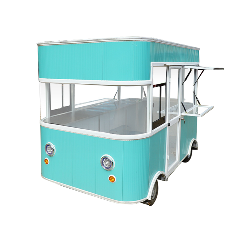 the most popular electric diesel mobile coffee trucks food van truck for sale