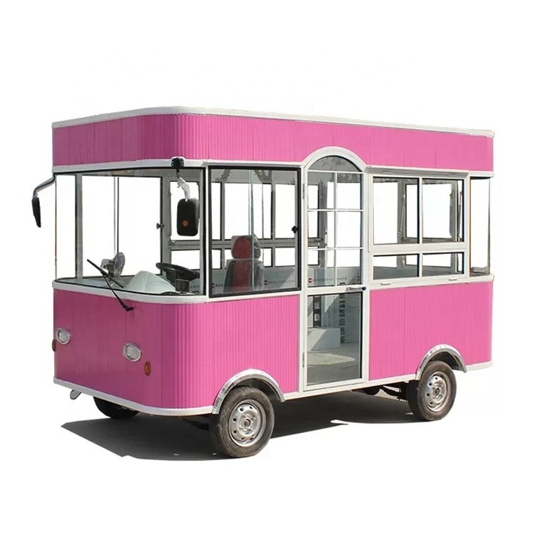 Top quality china solar food cart mobile food truck for sale