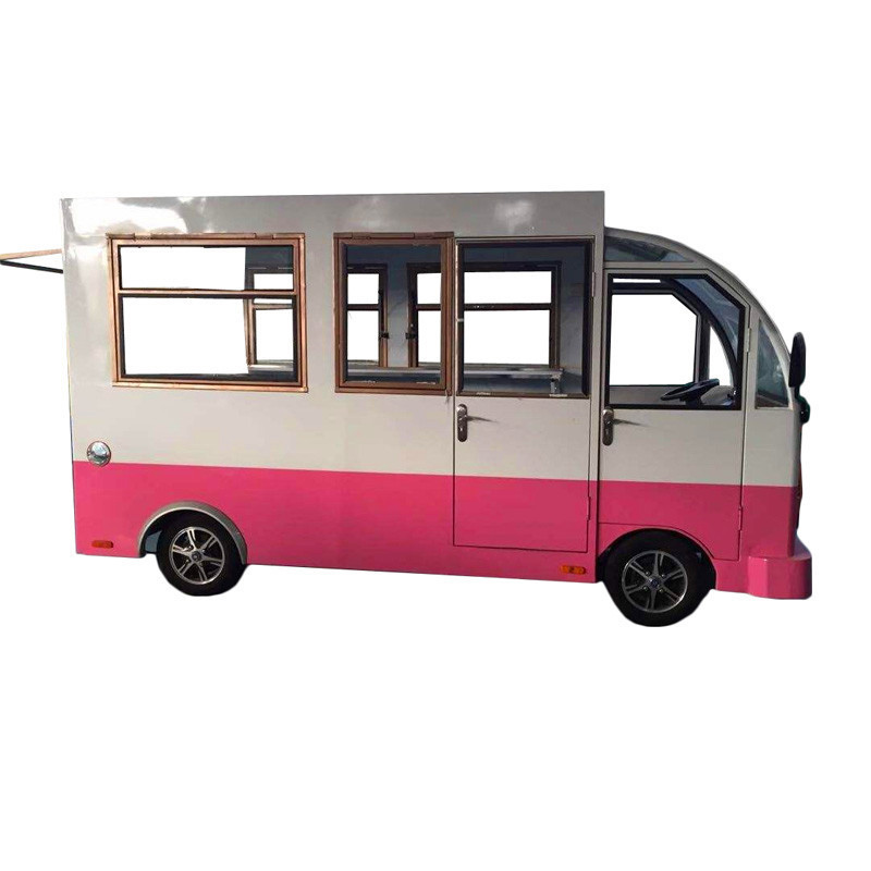 Top quality china solar food cart mobile food truck for sale