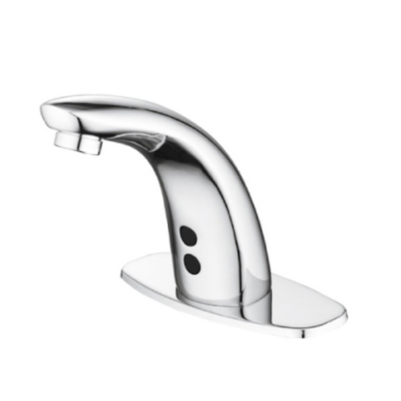 factory Outlet Single level infrared water saving automatic touchless sensor faucet for bathroom