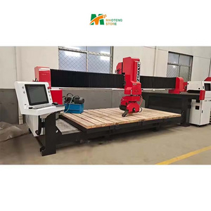 4 axis 5 axis High Speed Automatic quartz granite stone cnc Bridge Saw Cutting machines marble stone machinery for quartz