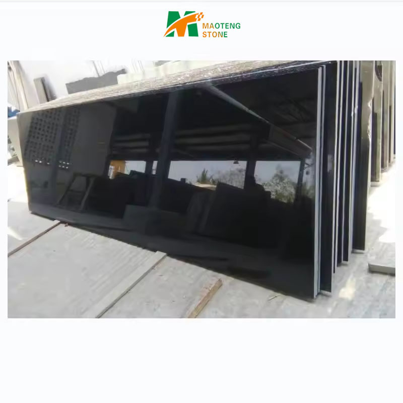 Black Granite Tile and Granite Slab Polished Black Granite Stone For Counter Top