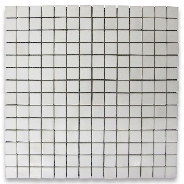 Crema Marfil 1x1 Square Mosaic Tile Tumbled