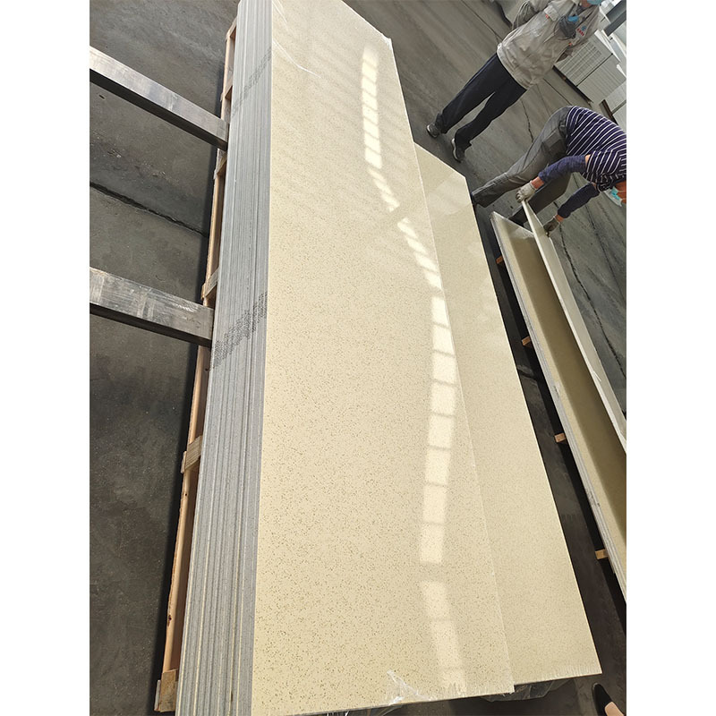 8Mm 15Mm Slabs Exterior Stone Veneer Crystal Quartz Stone Faux Concrete Wall Panels Stone Panels