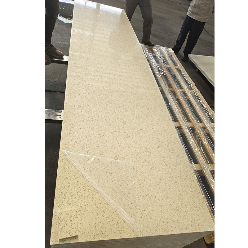 8Mm 15Mm Slabs Exterior Stone Veneer Crystal Quartz Stone Faux Concrete Wall Panels Stone Panels