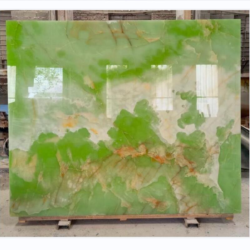 Onyx Stone Marble Factory Natural Slabs Green Color Mt-green Onyx Stone Price Graphic Design,3d Model Design Polished 5 Years