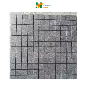 Cobblestone Granite Mesh Back Pavers Natural Stone Mesh Tile