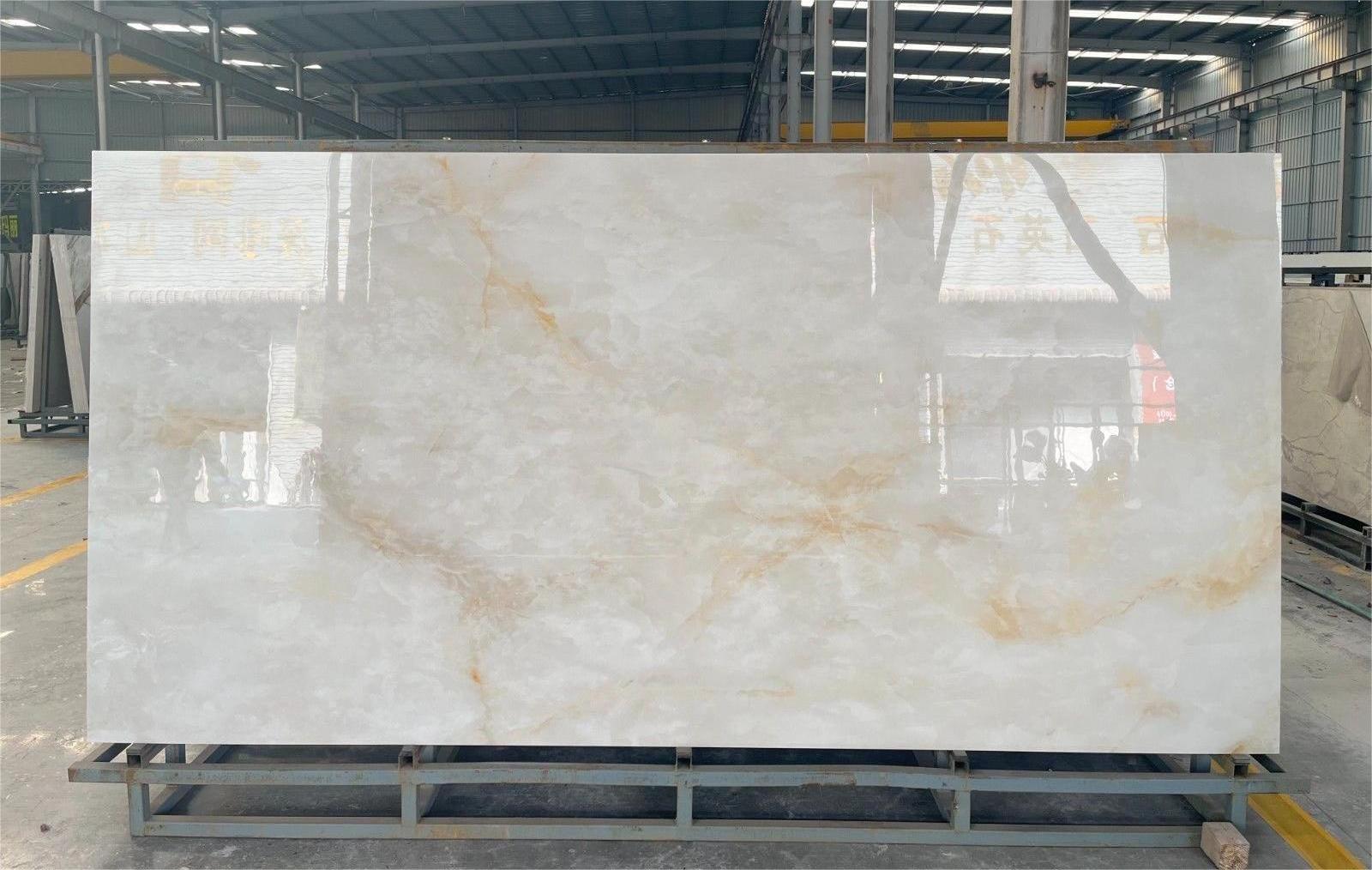 Artificial Stone Sintered Stone Big Slab Porcelain Tile Large Size 1600x3200mm Sintered Stone for Kitchen Wall