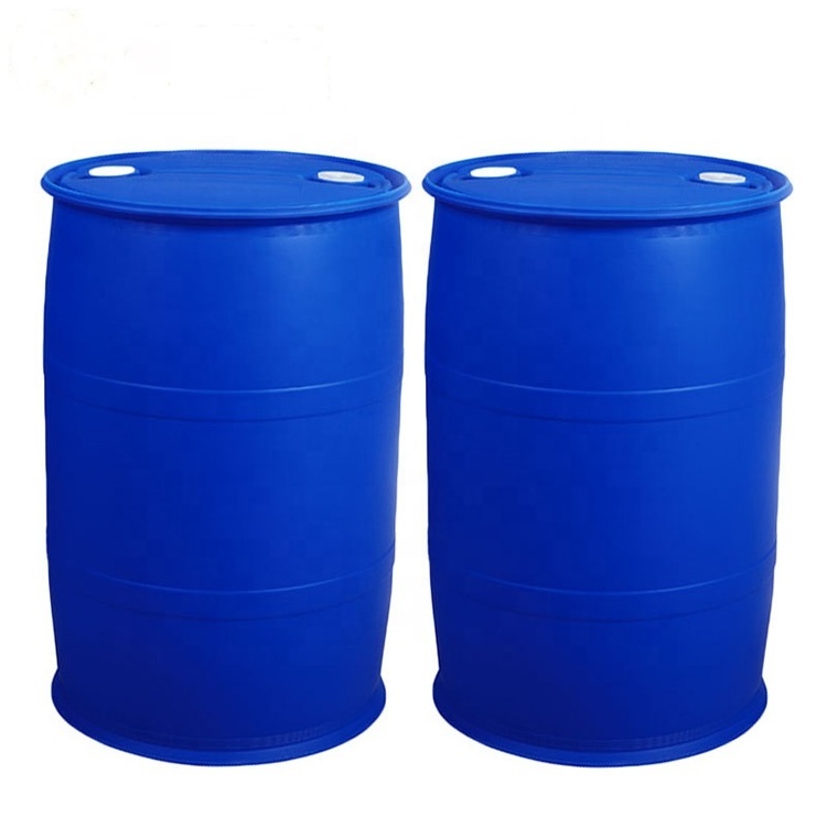 200 Liter raw material plastic HDPE 55 gallon blue drum barrel