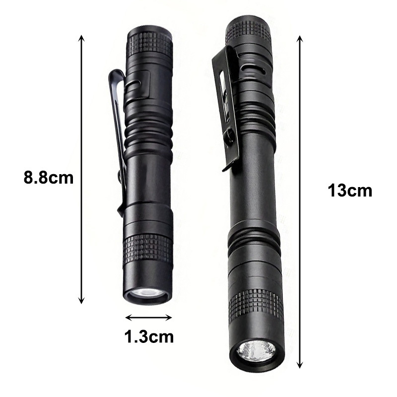 MINI 395nm UV Flashlight Portable Ultraviolet Torch Detector For Dog Urine Pet Stains Aluminium alloy Black Light LED Flashlight