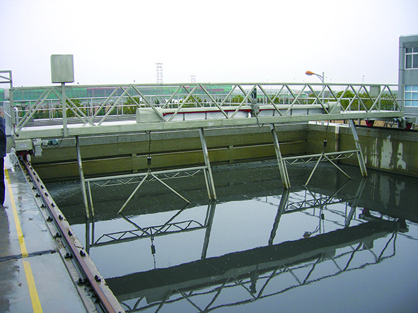 Bridge Supported Waste Water Clarifier in Water Settlement Tank