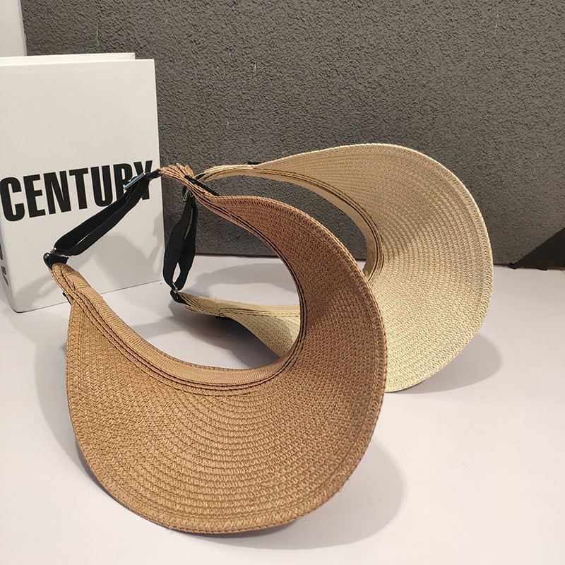 Luxury Catalogue Eco Friendly Straw Hats Bags Woven Hat Sun Visor Fashion Beach Visor Cap Designer Hat Famous Brand