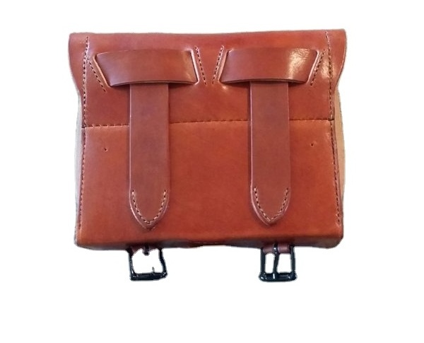 Cartridge Bag Handmade Stitched 100% Genuine Uniform Requirement Leather Atlanta Cartridge Box