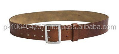 Customizable Requirement Reproduction Uniform Bands 100% Original Leather WW2 German Belts