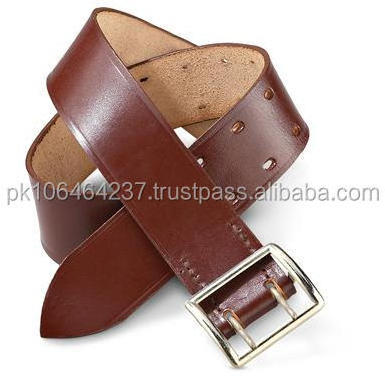 Customizable Requirement Reproduction Uniform Bands 100% Original Leather WW2 German Belts