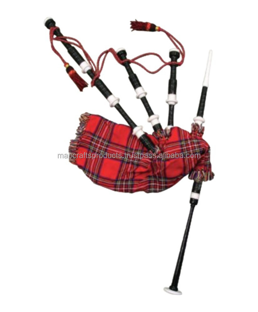 Scottish Great Set of Full Size Great High Standard Fully Combed and Beaded Highland Bagpipe