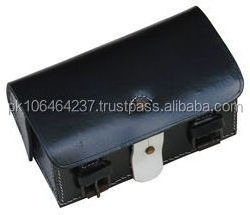 High 100% Genuine Leather Reproduction Uniform Custom Requirement Cartridge Box With Straps