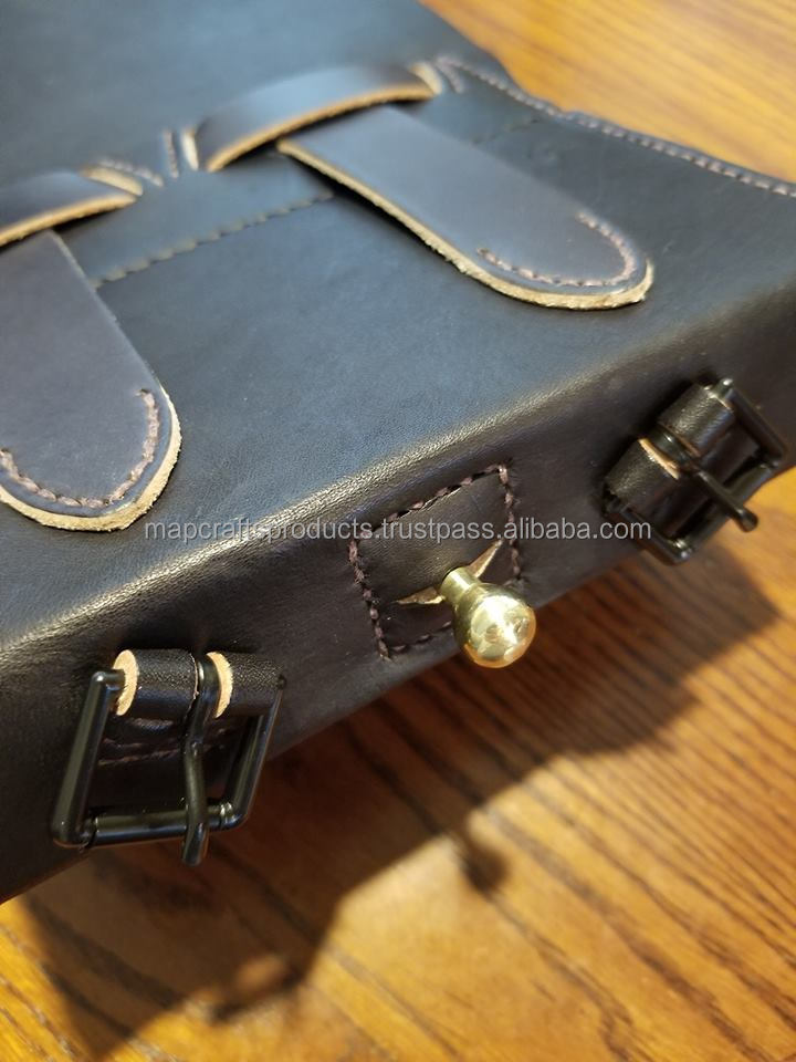 Handmade 100% Genuine Leather Customizable Requirement High Quality Atlanta Cartridge Boxes