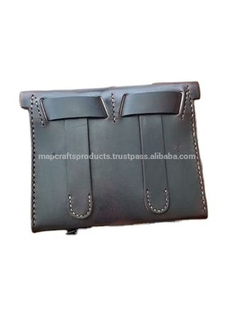 New Wholesale Design Printing Custom Requirement Logo Civil War Cavalry Cartridge Box Pouch