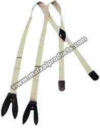 Custom Adjustable Y Shaped Men's Canvas & Cotton with Hook Clips Civil War Suspenders Braces