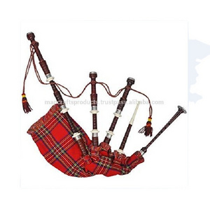 Scottish Great Set of Full Size Great High Standard Fully Combed and Beaded Highland Bagpipe