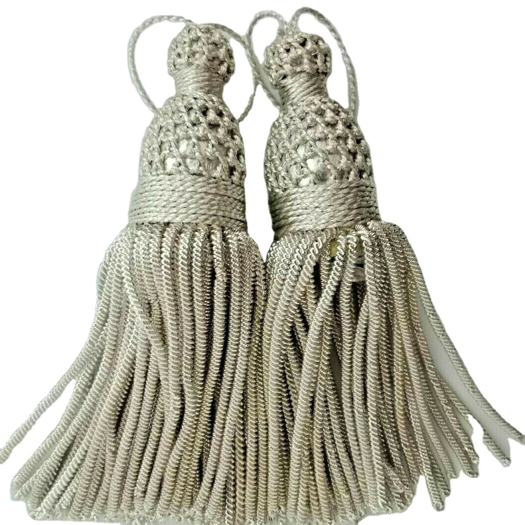 Wholesale Style Pair 12CM For Reproduction Uniform Logo Church Vestments Decoration Tassels