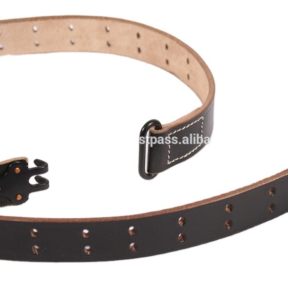 New OEM Customs Requirement Wholesale Top Quality 100% Genuine Cowhide Leather Men's Belts