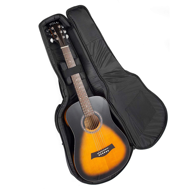 Classical and acoustic guitar gig bag waterproof oxford instrument case with 15mm padding