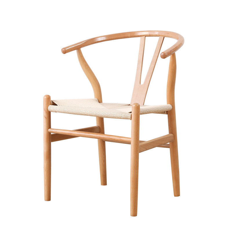 Wishbone Y chair Solid Wood dining Chair Hans Wegner Wooden Wishbone chairs for Home Restaurant Hotel Furniture Silla