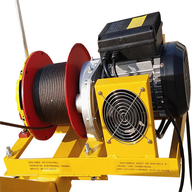 500Kg Small Overhead Crane Electric Wire Rope Hoists, 0.5 Ton Mini Wire Rope Electric Hoist