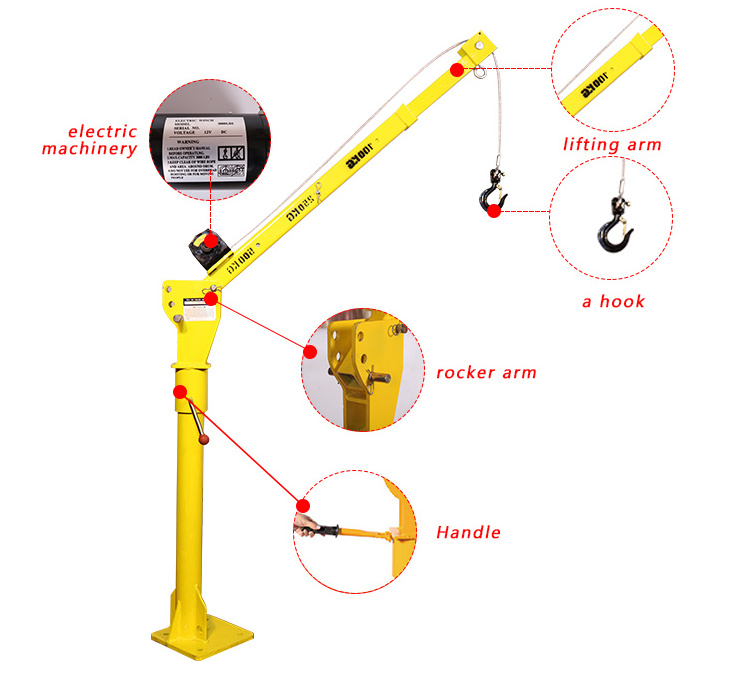 boat lifting cranes lifting belt crane