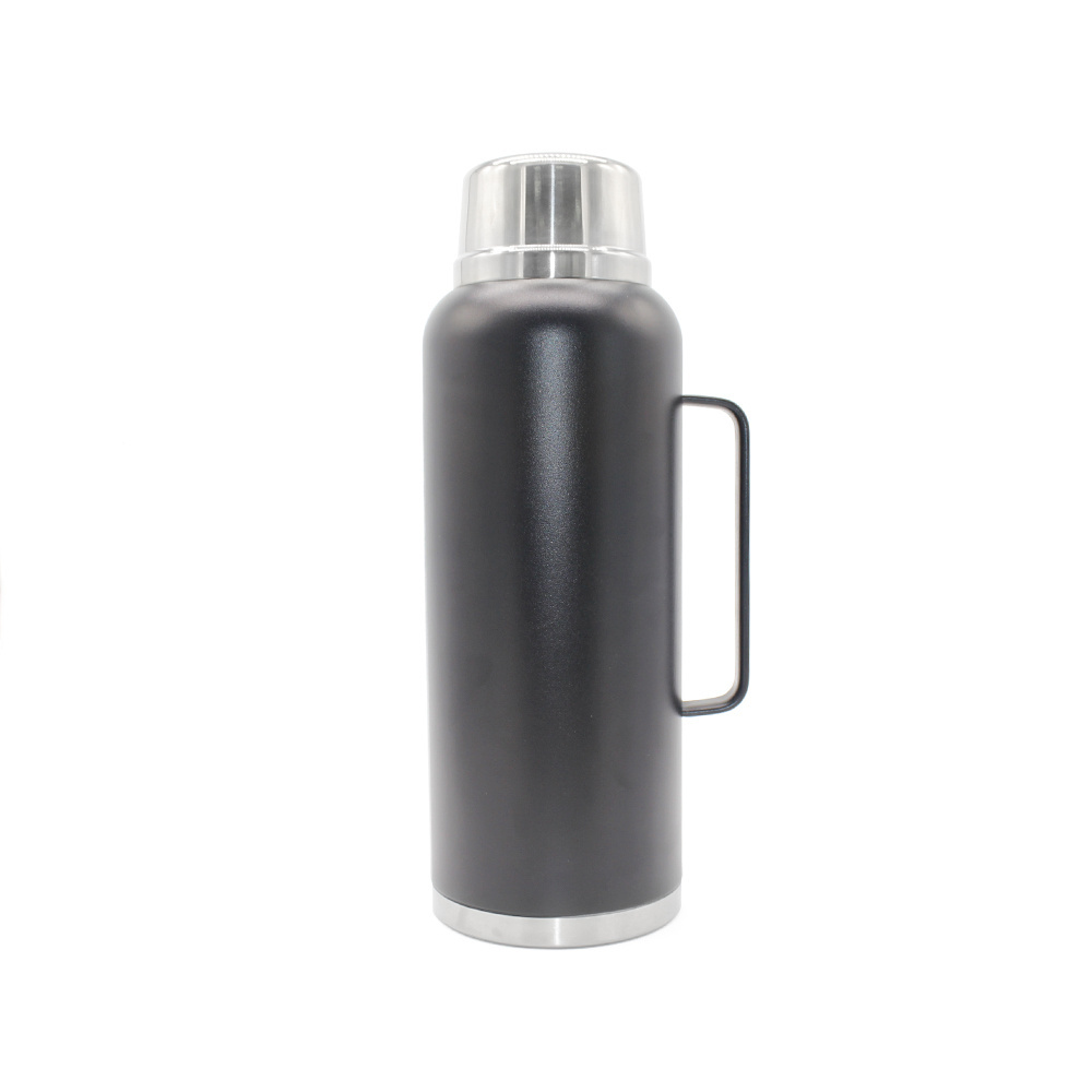 Top Seller Custom Logo Thermo Growler Beer Vacuum Insulated Cup Flask Pot 304 Stainless Steel Jar Water Bottle Sport Creative