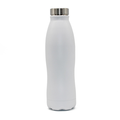 Thermo Eco-Friendly 500ml Custom Color Double Wall Stainless Steel Cola Shaped Vacuum Insulated Sport Water Bottle chilly bottle