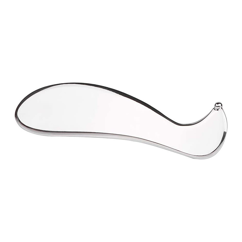 Medical Grade Stainless Steel Gua Sha Guasha Massage Soft Tissue Therapy Used for Back Legs Arms Neck Shoulder (D)