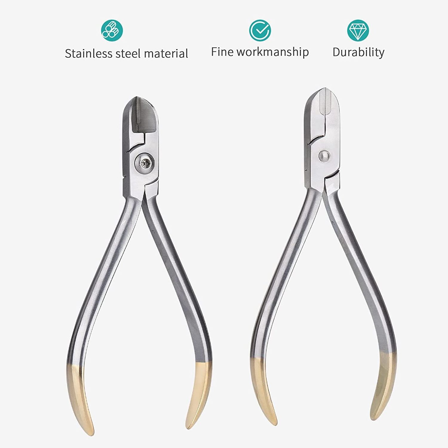 Braces Wire Cutter - Orthodontic Wire Cutters Stainless Steel Wire Cutter for Braces