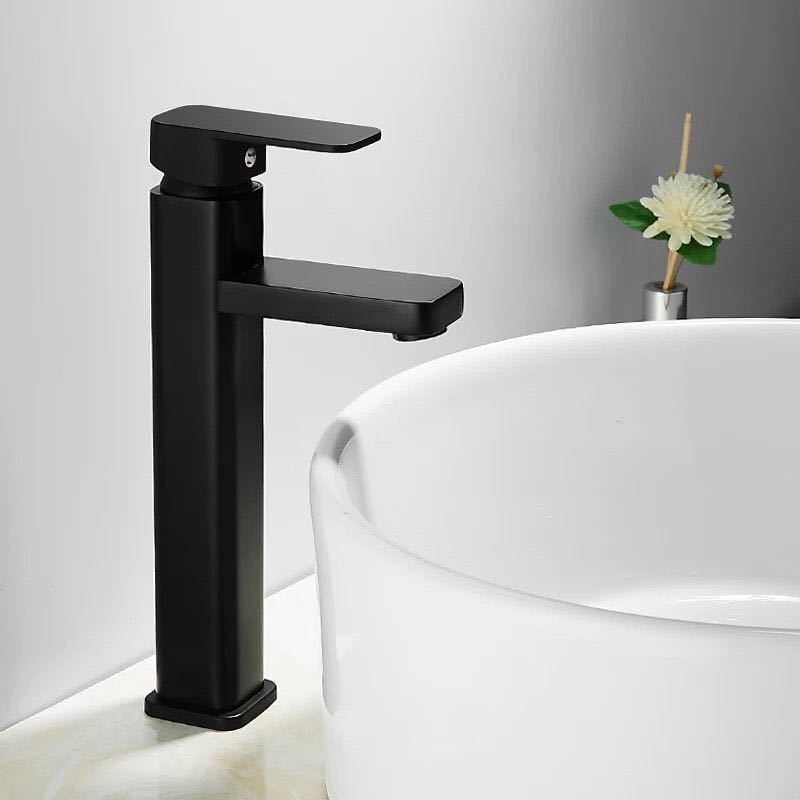 BATHROOM FAUCET FOR SINK MATTE BLACK WATERFALL BATHROOM FAUCET SINGLE HANDLE BASIN LAVATORY VANITY MIXER TAP