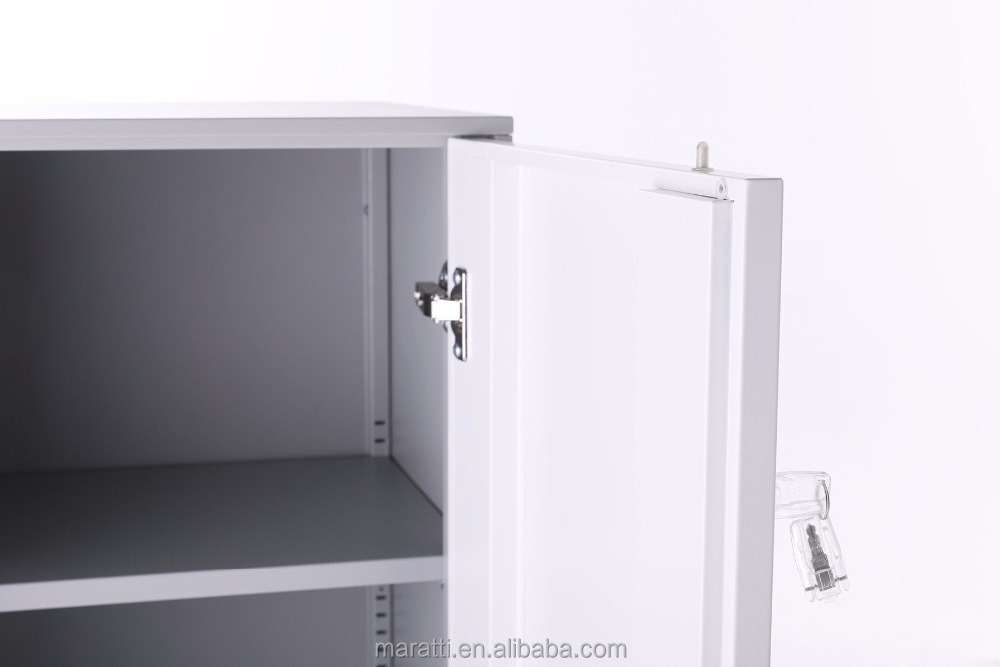 Custom Storage furniture Knock Down Steel Sliding-door Cabinet filing pedestal