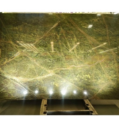 Rainforest Green Marble Slabs For Flooring Tiles Forest Green Marble For Tables Decor