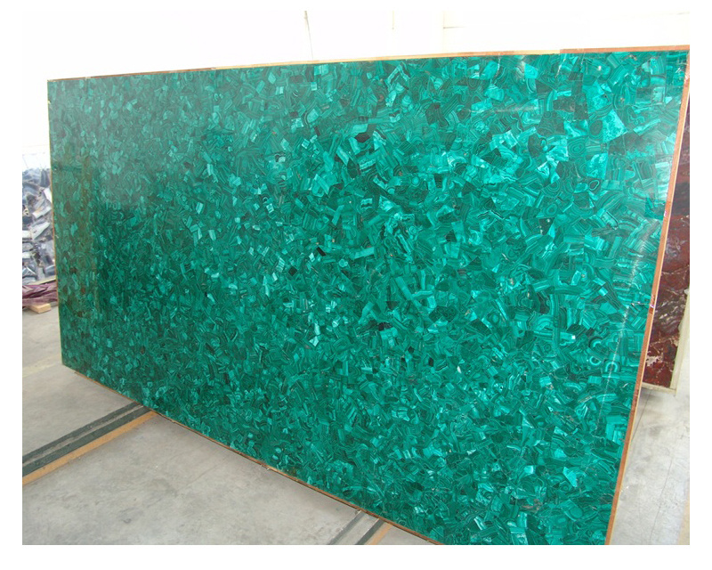 Semiprecious Stone Malachite Green Agate Slab Price