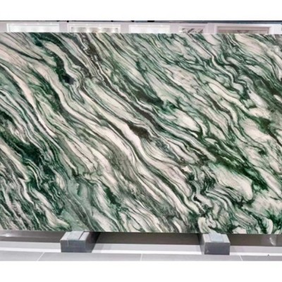 Promotion Home Design Natural Stone Green Granite Slabs Tiles Slabs Granite Slab Price