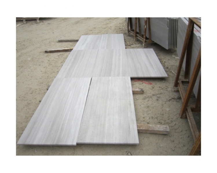 Factory Lowest Price White Wood Marble White Marble For Kitchen Flooring Slab Countertop Nature White Marble